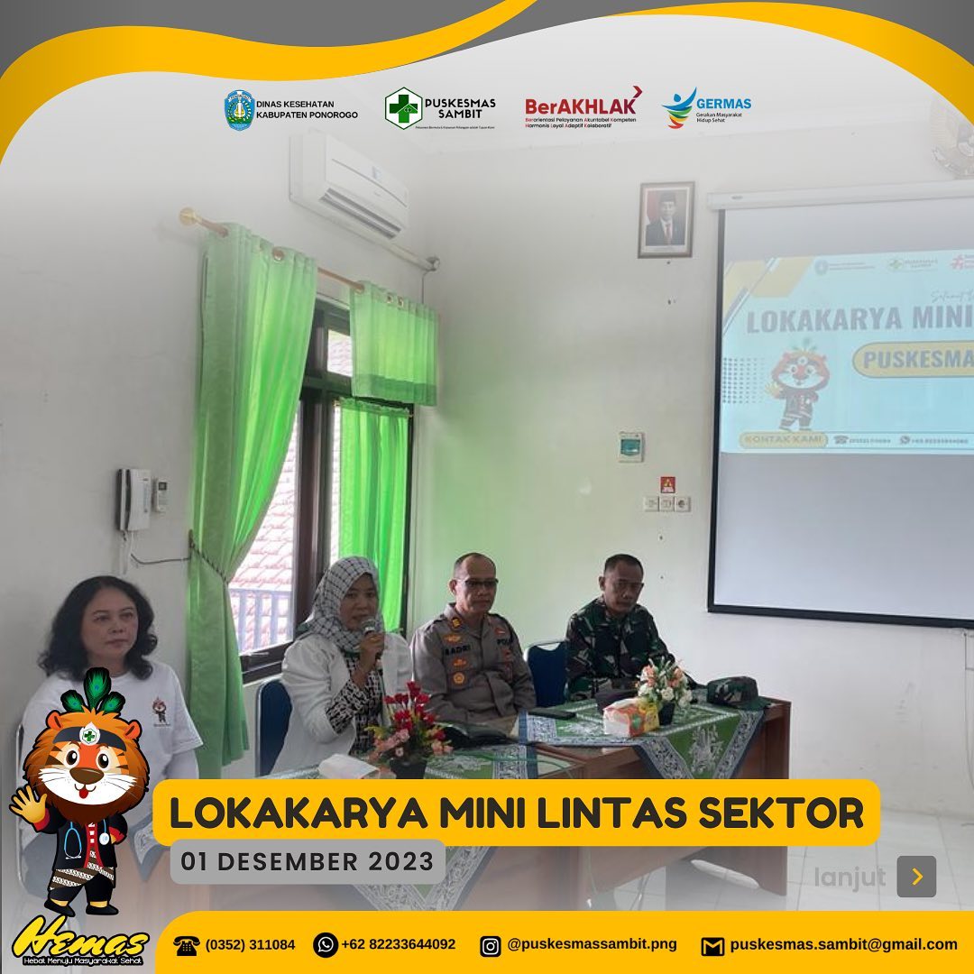 Lokarya Lintas Sektor Tahun 2023 Lokarya Lintas Sektor Tahun 2023